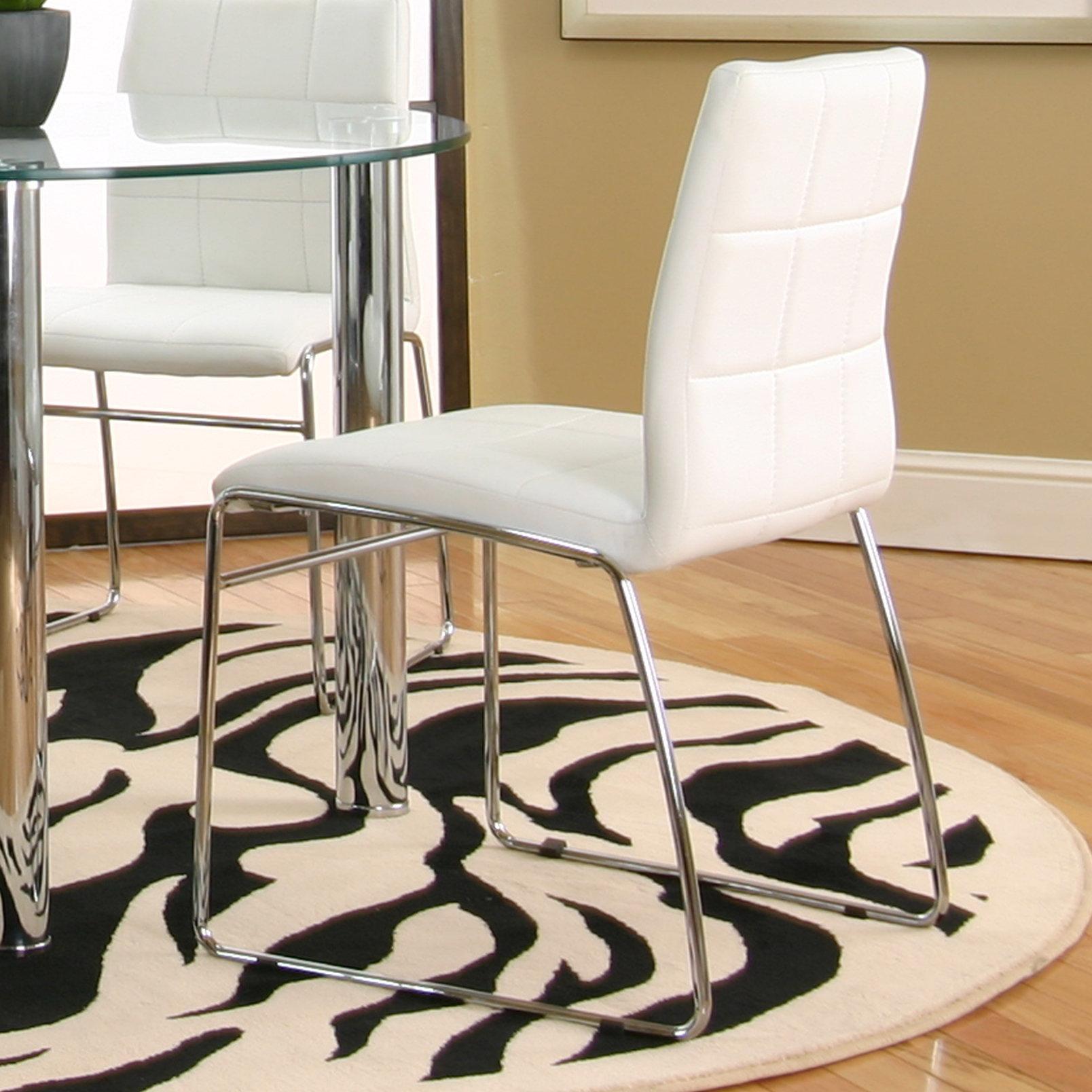 Carbon loft teigen faux leather hotsell chair with sled base